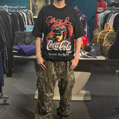 [COCA COLA x NASCAR] Coca-Cola NASCAR "Ralph Dale Earnhardt Sr." 90's Vintage T-shirt, size XL