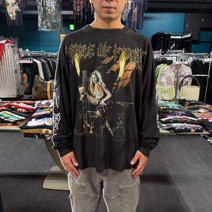 【CRADLE OF FILTH】クレイドル・オブ・フィルス "PSYCHOPATHIA SEXUALIS" 90's Vintage ロングスリーブTシャツ