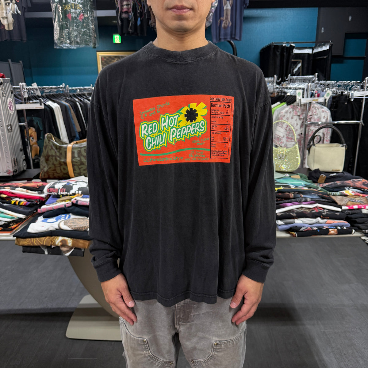 【RED HOT CHILI PEPPERS】レッド・ホット・チリ・ペッパーズ "CALIFORNICATION" ユーロ ロングスリーブTシャツ