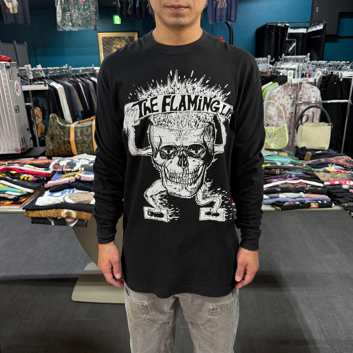 【THE FLAMING LIPS】ザ・フレーミング・リップス 90's Vintage ロングスリーブTシャツ