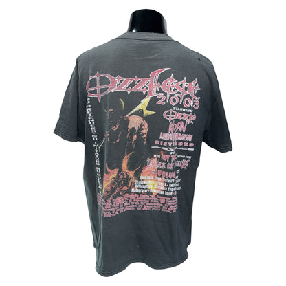 【OZZY OSBOURNE】オジーオズボーン "OZZFEST 2003" DELTAタグ Y2K Vintage Tシャツ
