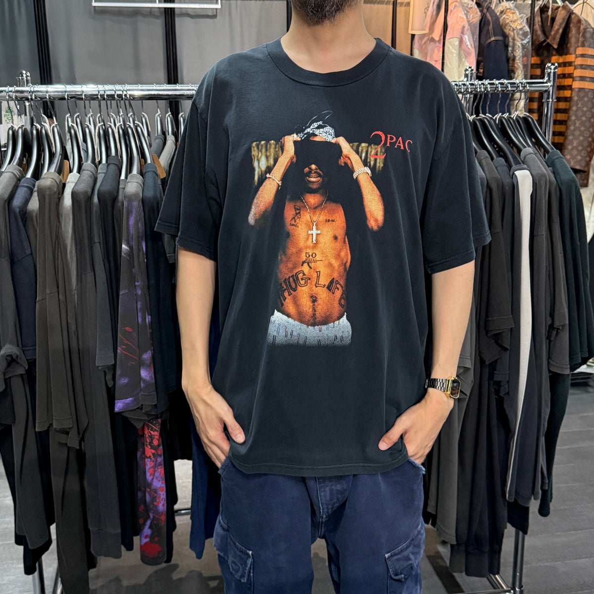 【2PAC】2パック フォトプリント Vintage Tシャツ