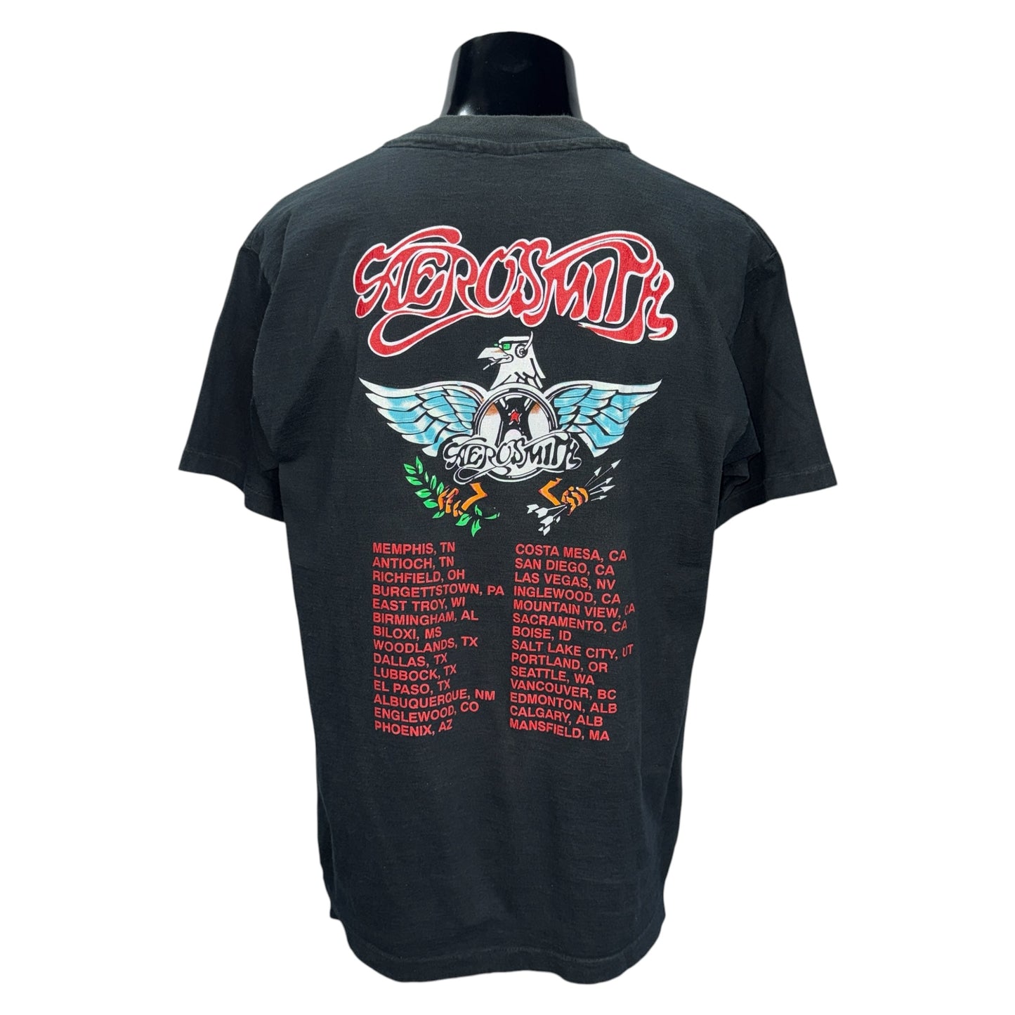 【AEROSMITH】エアロスミス "AERO FORCE ONE" 90's Vintage Tシャツ
