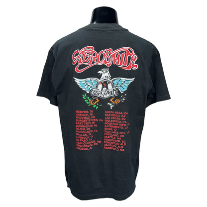 【AEROSMITH】エアロスミス "AERO FORCE ONE" 90's Vintage Tシャツ