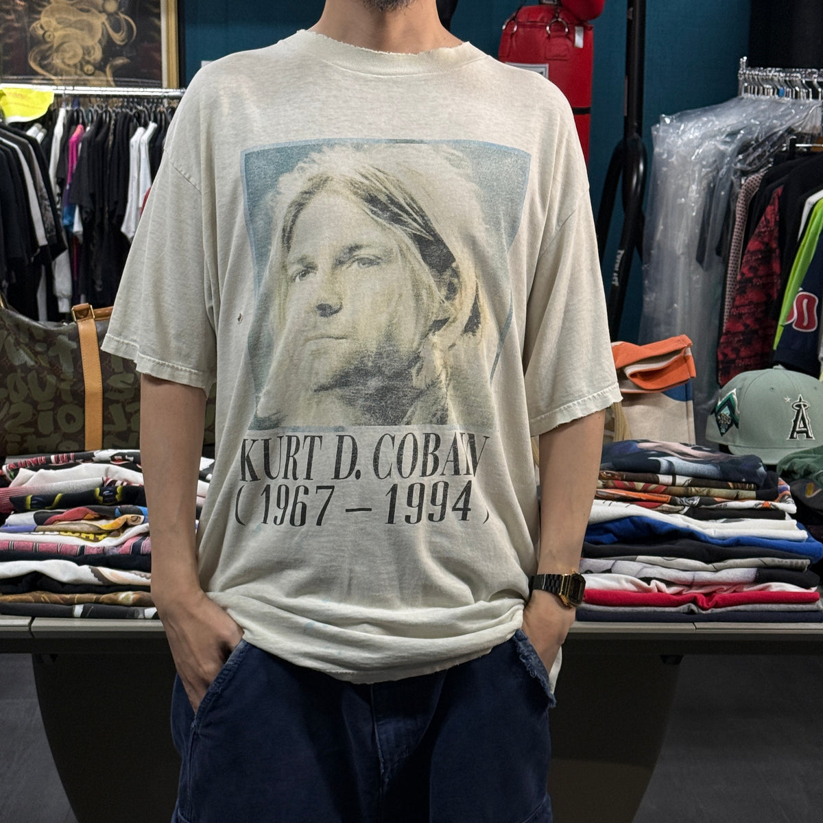 【NIRVANA】ニルヴァーナ カート追悼 90's Vintage Tシャツ
