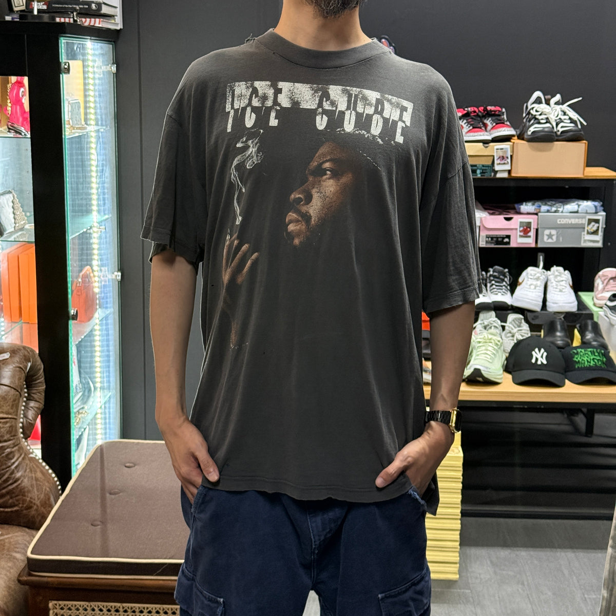 【ICE CUBE】アイス・キューブ "THE PREDATOR" 90's Vintage Tシャツ