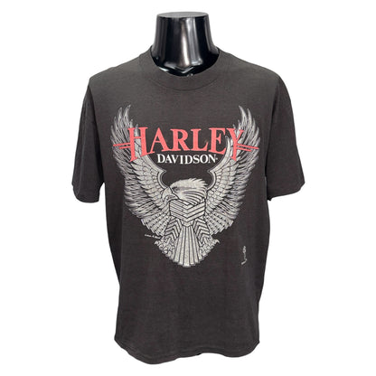 【HARLEY-DAVIDSON】ハーレーダビッドソン "LANCE M. WARD EAGLE" 90's Vintage Tシャツ