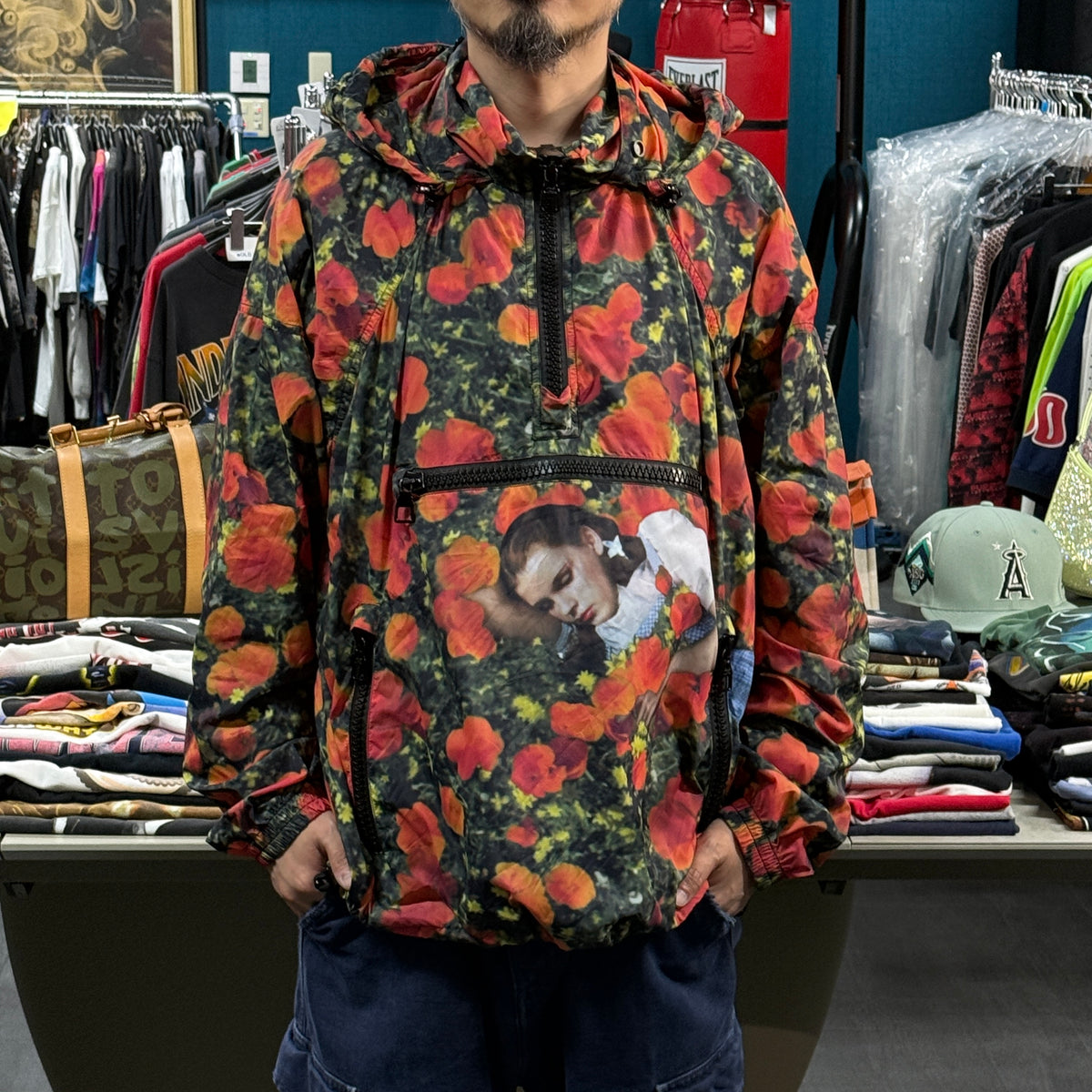【LOUIS VUITTON】ルイ・ヴィトン "WIZARD OF OZ POPPY" 19SS ウィンドブレーカー