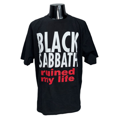 【BLACK SABBATH】ブラック・サバス "RUINED MY LIFE" 90's Vintage Tシャツ