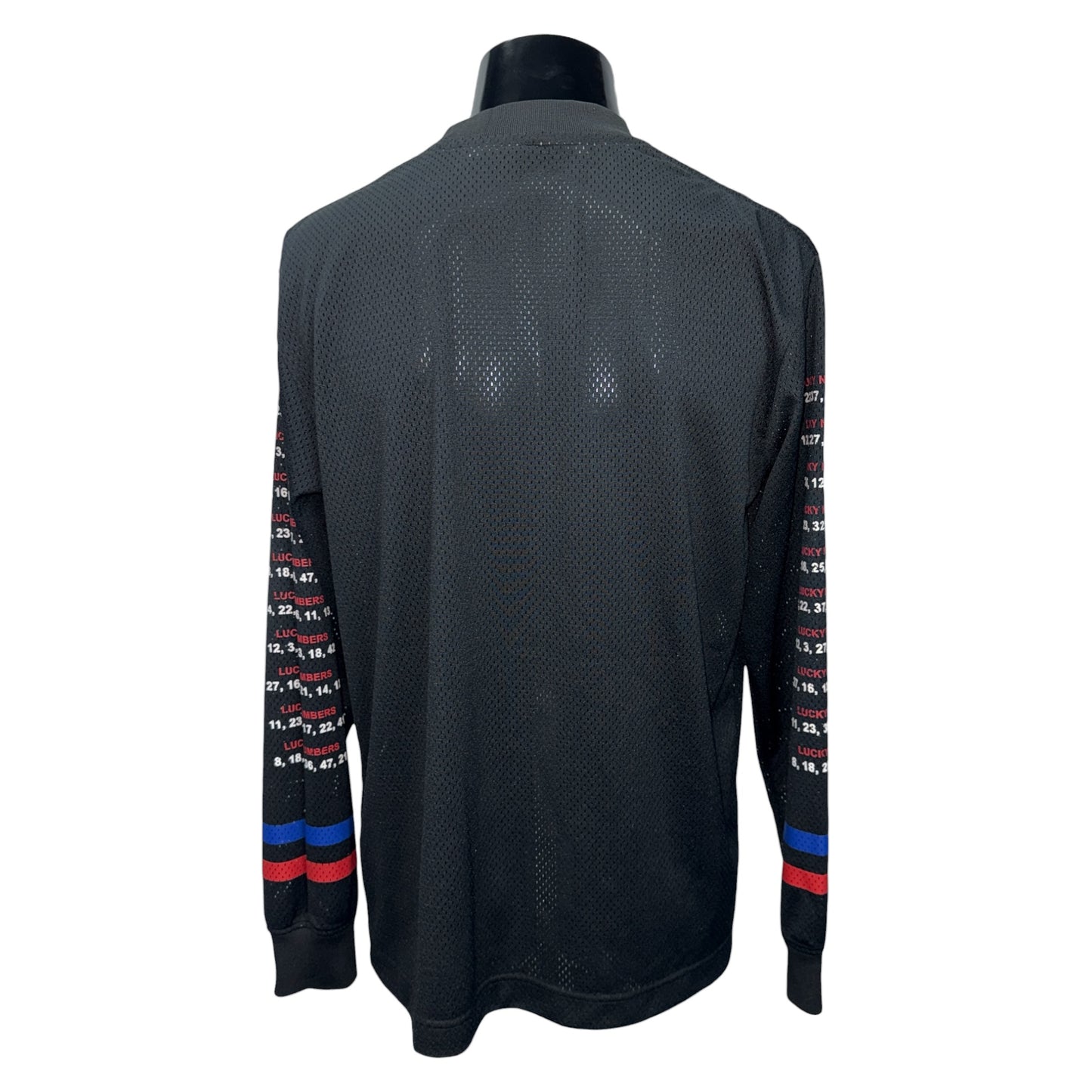 【ALEXANDER WANG】アレキサンダーワン "WORLD CHAMPIONS" 19AW メッシュロングスリーブTシャツ