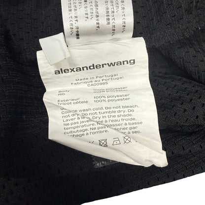 【ALEXANDER WANG】アレキサンダーワン "WORLD CHAMPIONS" 19AW メッシュロングスリーブTシャツ