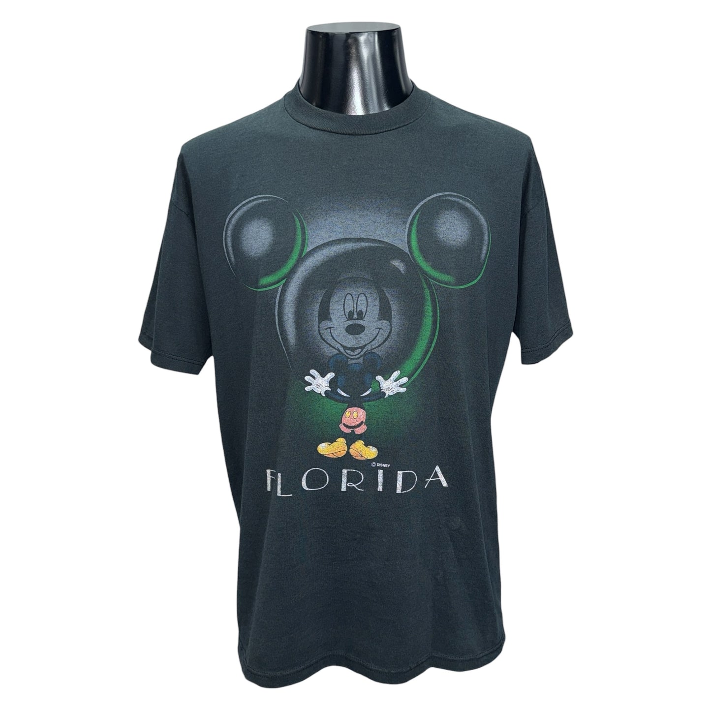 【MICKEY MOUSE】ミッキーマウス "FLORIDA / SPHERE" 90s-00s Vintage Tシャツ