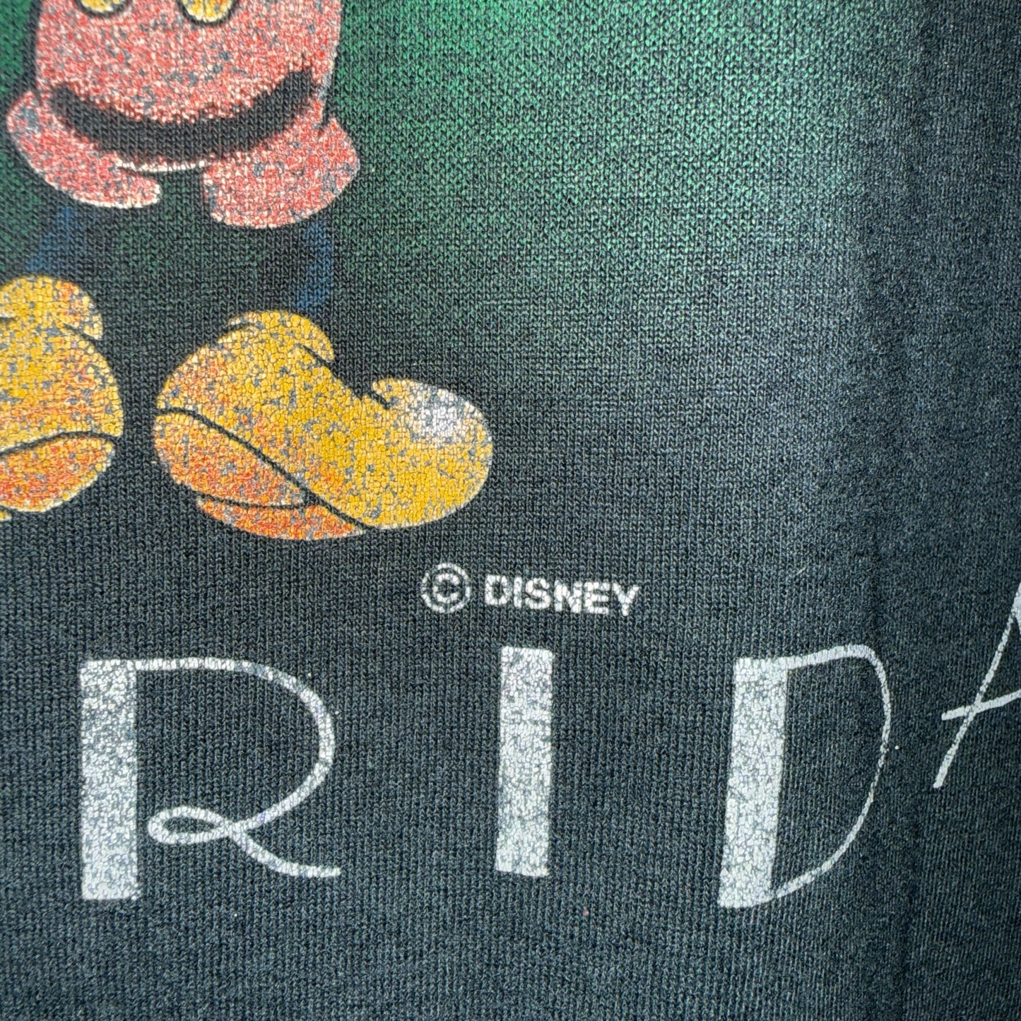 【MICKEY MOUSE】ミッキーマウス "FLORIDA / SPHERE" 90s-00s Vintage Tシャツ