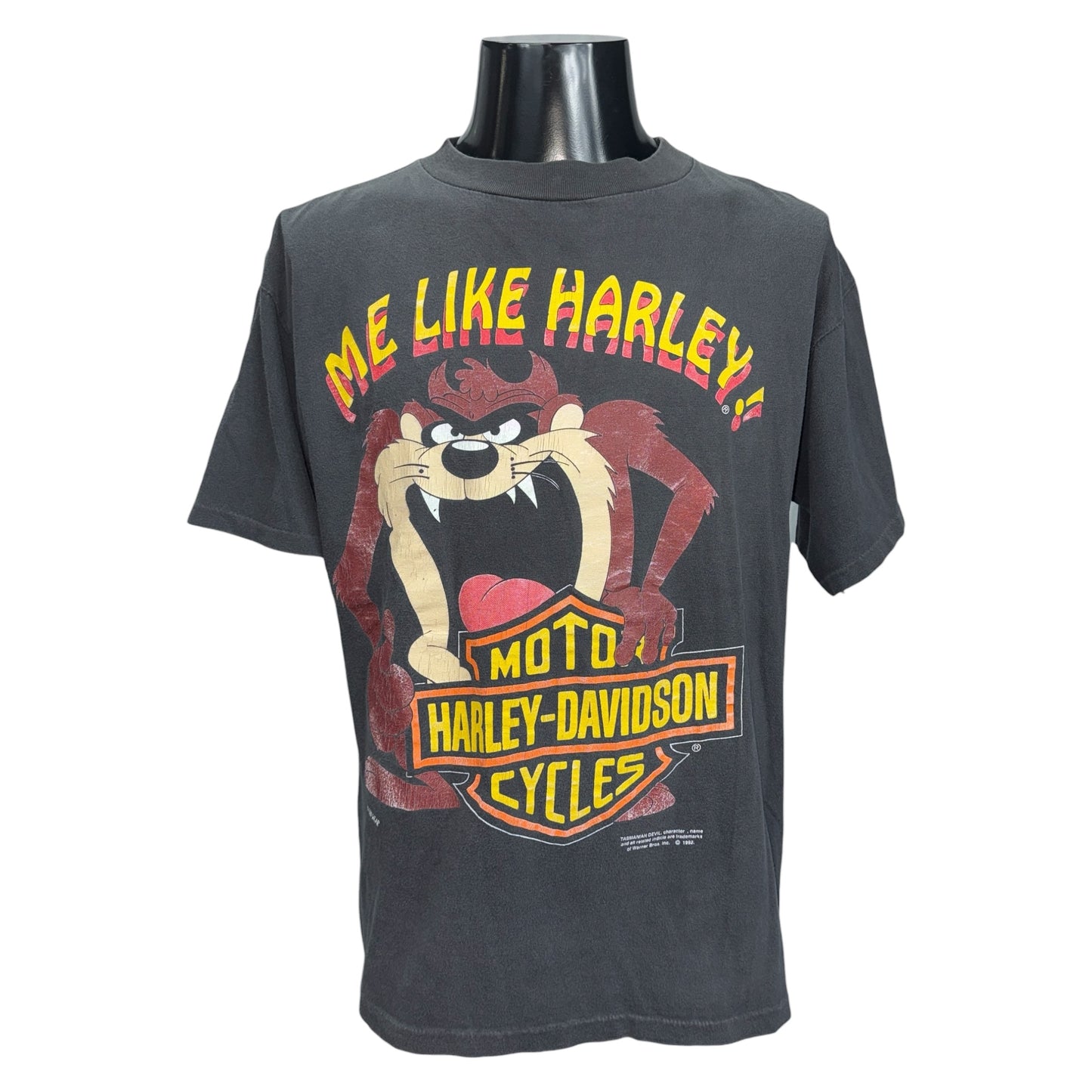 【HARLEY-DAVIDSON】ハーレーダビッドソン "TAZ / ME LIKE HARLEY" 90's Vintage Tシャツ