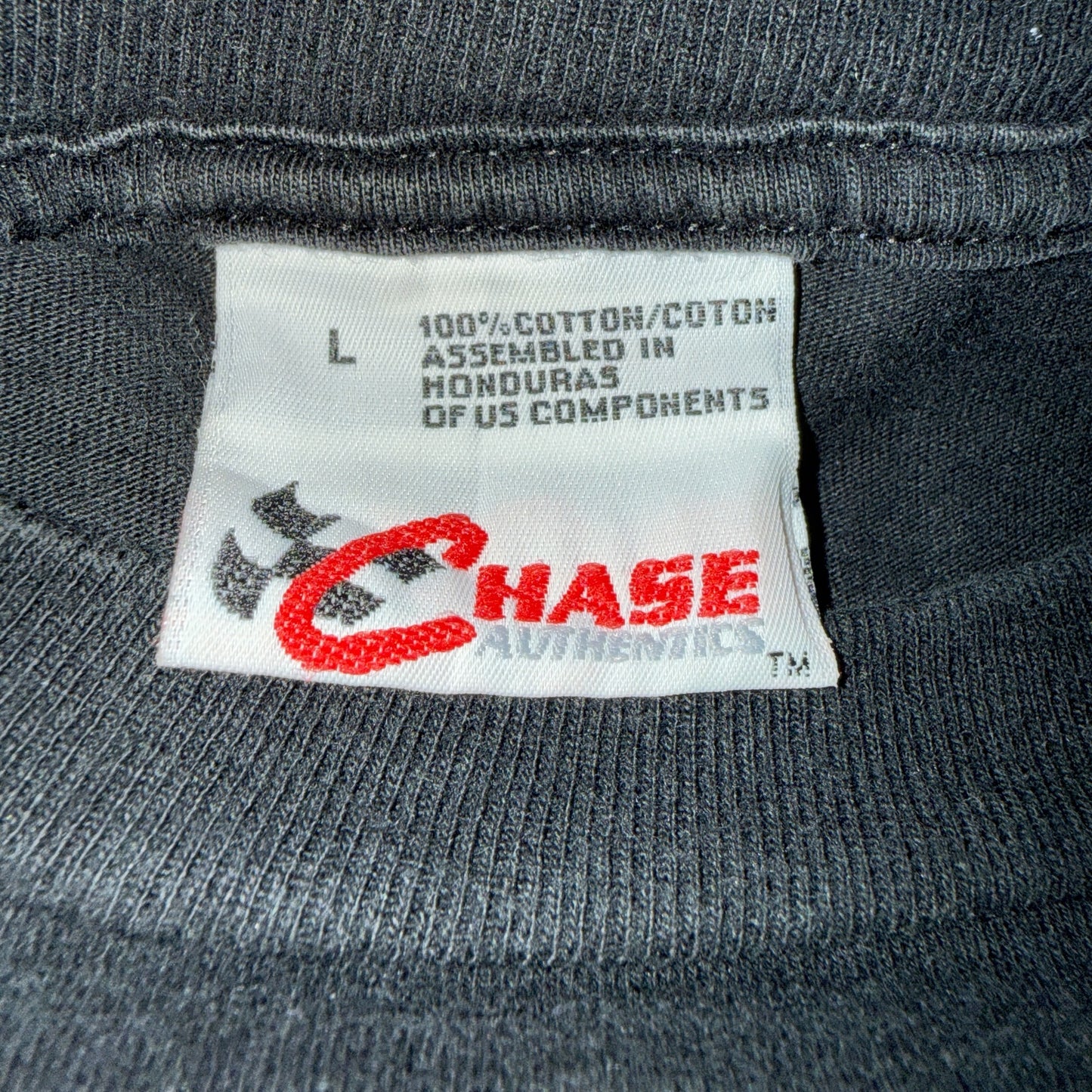 【CHASE AUTHENTICS】チェイスオーセンティックス "SUPERSONIC RUSTY WALLACE" 90's ヴィンテージ Tシャツ