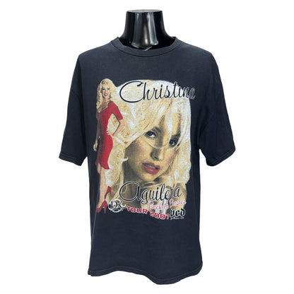 【CHRISTINA AGUILERA】クリスティーナ・アギレラ "Back to Basics Tour 2007" Tシャツ