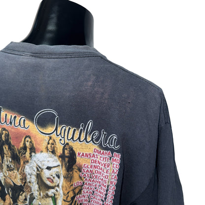 【CHRISTINA AGUILERA】クリスティーナ・アギレラ "Back to Basics Tour 2007" Tシャツ