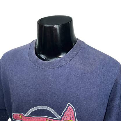【ATLANTA BRAVES】アトランタ・ブレーブス "1992NL Western Division Champions" 90's Vintage Tシャツ