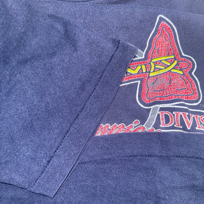 【ATLANTA BRAVES】アトランタ・ブレーブス "1992NL Western Division Champions" 90's Vintage Tシャツ