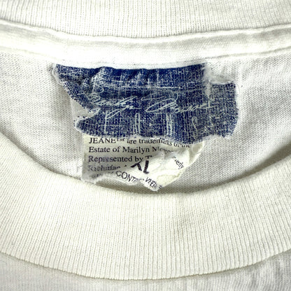 [MARILYN MONROE] Marilyn Monroe "Marilyn Monroe JEANS" 90's Vintage T-shirt XL