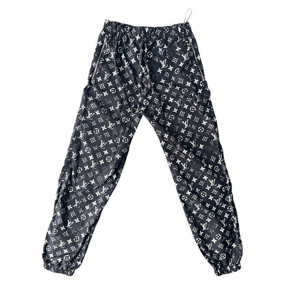 [LOUIS VUITTON] Louis Vuitton Stencil Effect Monogram Jogging Pants Size 34