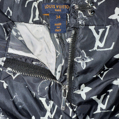 [LOUIS VUITTON] Louis Vuitton Stencil Effect Monogram Jogging Pants Size 34