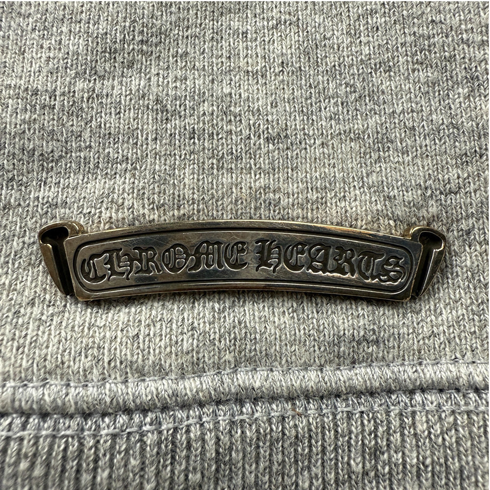 [CHROME HEARTS] Chrome Hearts Cemetery Cross Pullover Hoodie XL