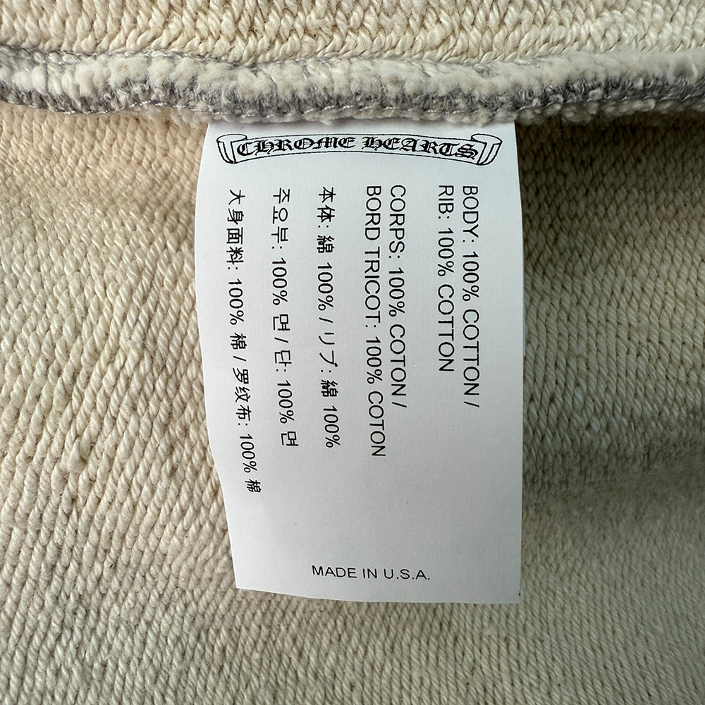 [CHROME HEARTS] Chrome Hearts Cemetery Cross Pullover Hoodie XL
