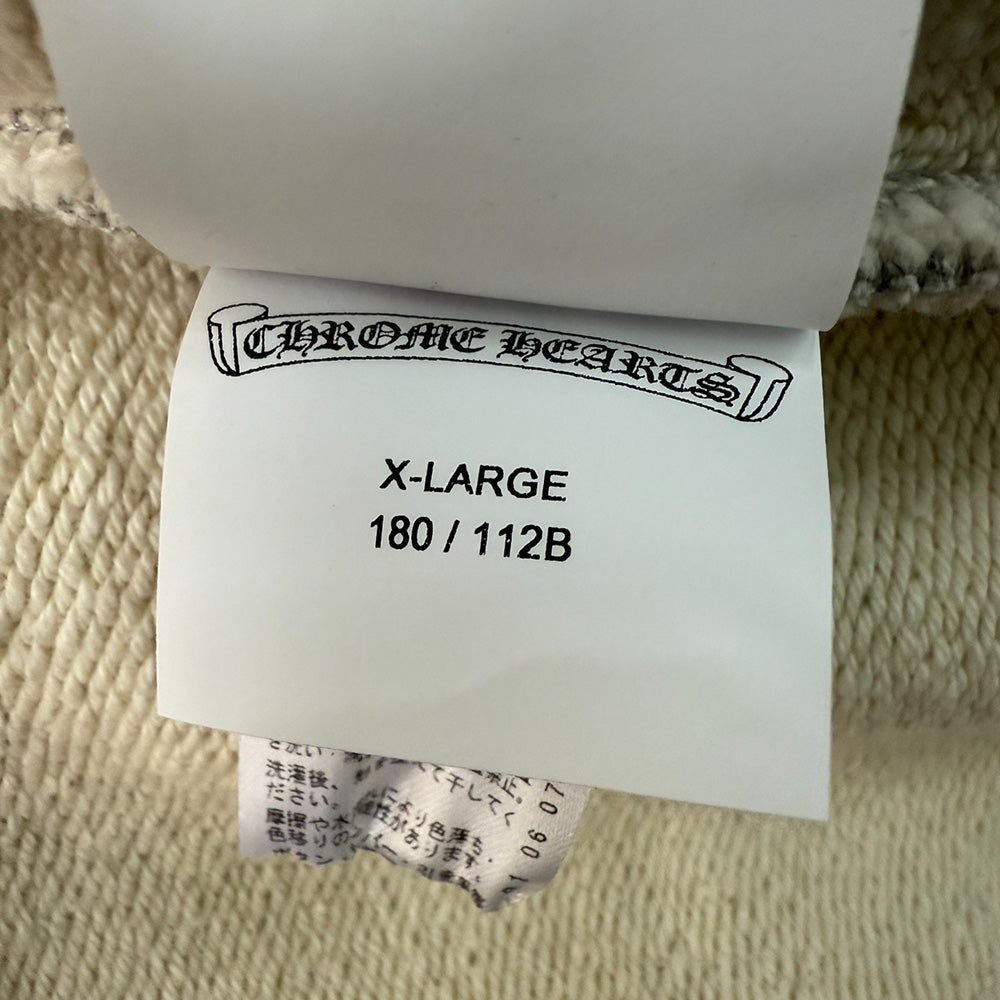 [CHROME HEARTS] Chrome Hearts Cemetery Cross Pullover Hoodie XL