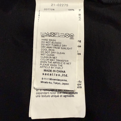 [sacai] SADE Print T-shirt, size XL