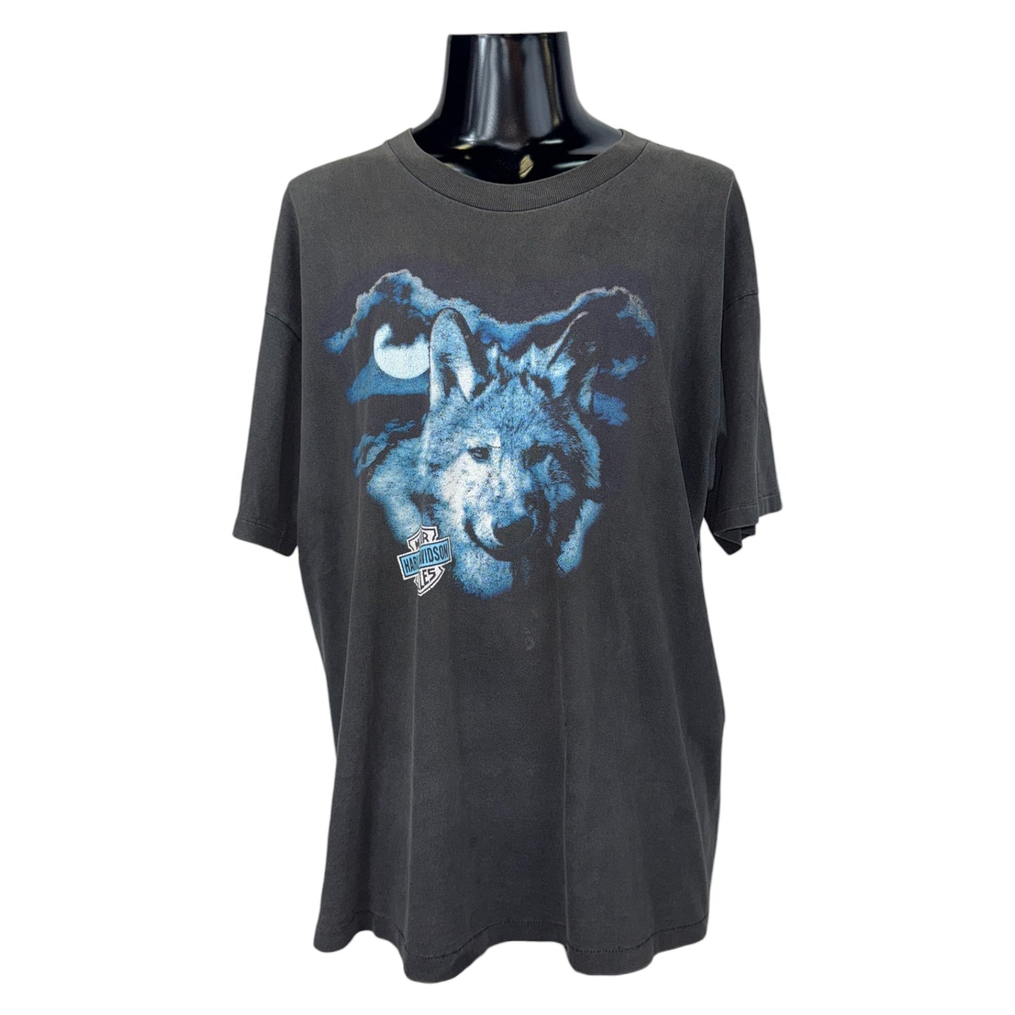 【HARLEY DAVIDSON】ハーレーダビットソン ウルフ Vintage Tシャツ 1992コピーライト XL