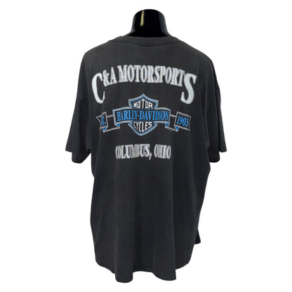 【HARLEY DAVIDSON】ハーレーダビットソン ウルフ Vintage Tシャツ 1992コピーライト XL