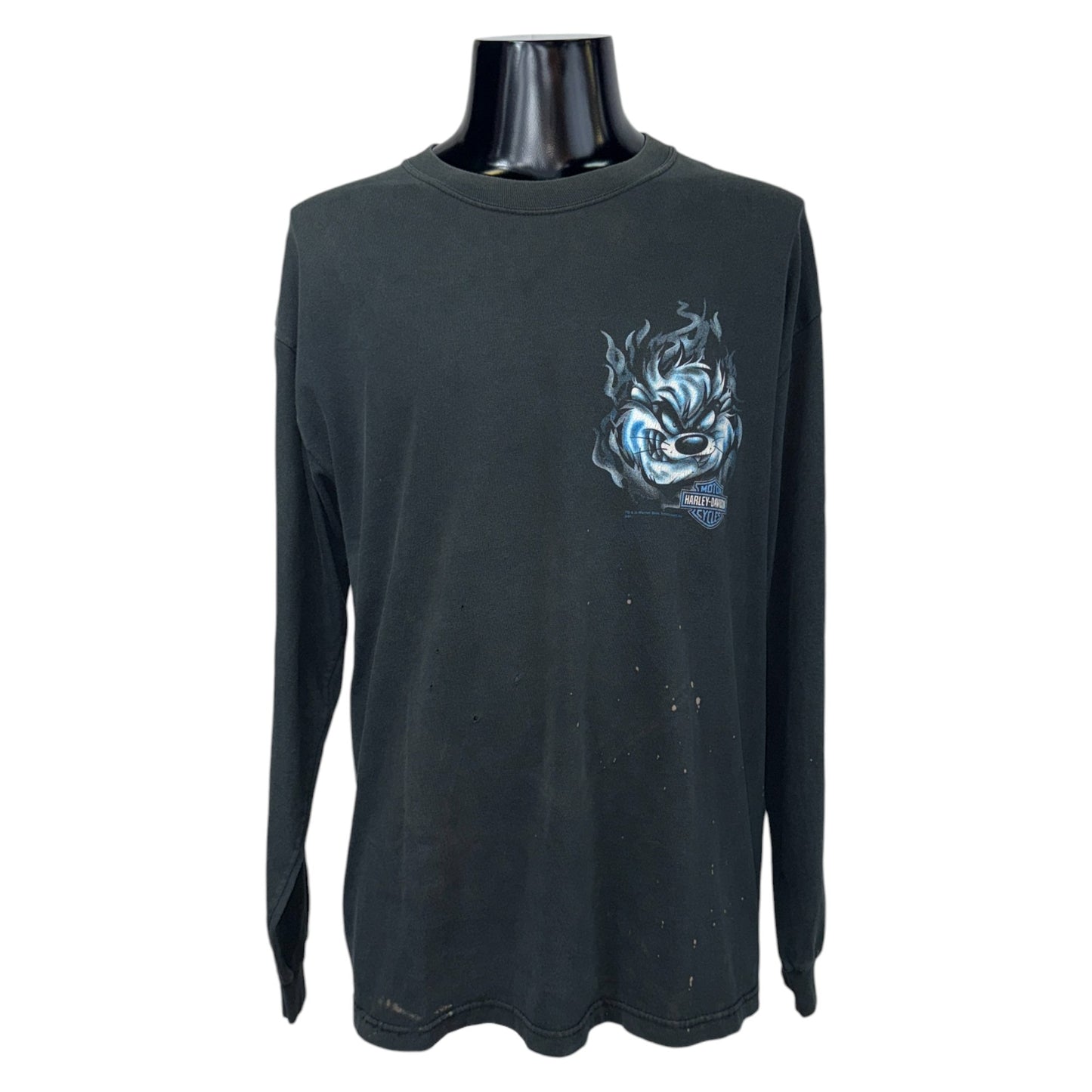 【HARLEY DAVIDSON× Looney Tunes】ハーレーダビットソン ×   ルーニー・テューンズ　ロングTシャツ L