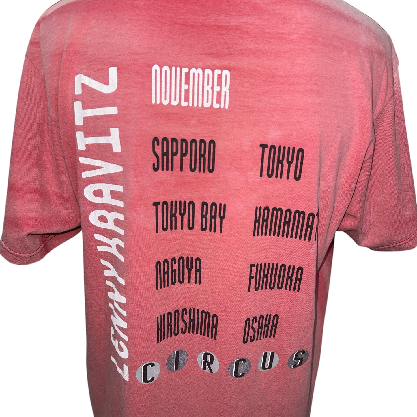 【LENNY KRAVITZ】レニー・クラヴィッツ "CIRCUS JAPAN TOUR" 90's Vintage Tシャツ
