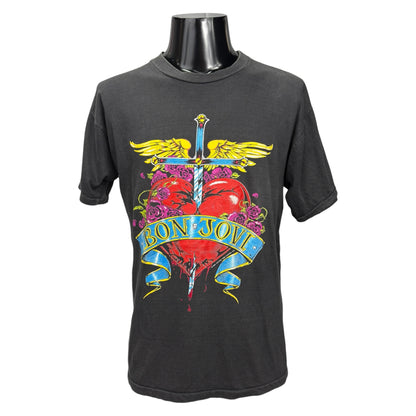 【BON JOVI】ボンジョヴィ "NEW JERSEY SYNDICATE" "WORLD TOUR 1989" 80's Vintage Tシャツ