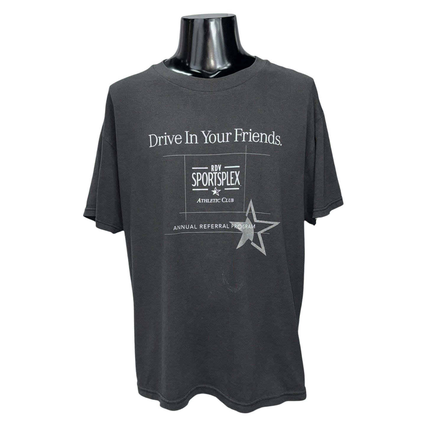 【MERCEDES-BENZ】メルセデスベンツ RDV SPORTSPLEX 企業物コラボ "Drive In Your Friends" 90's 00's Vintage Tシャツ