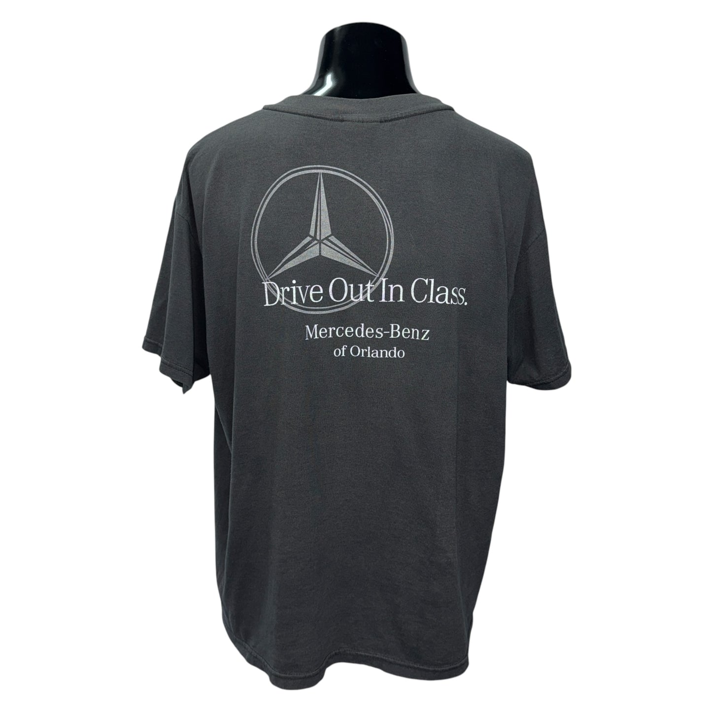 【MERCEDES-BENZ】メルセデスベンツ RDV SPORTSPLEX 企業物コラボ "Drive In Your Friends" 90's 00's Vintage Tシャツ