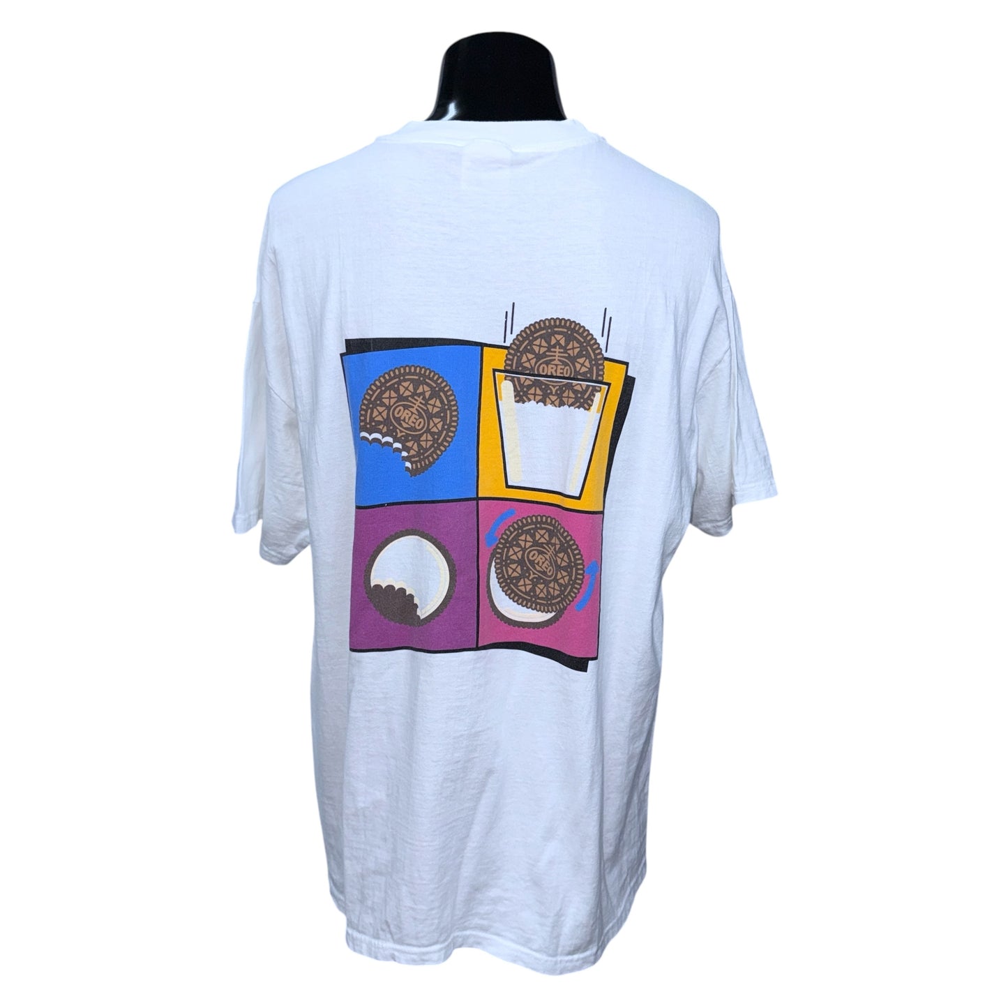 【OREO】オレオ "How Do YOU Eat?" 90s 企業 Tシャツ
