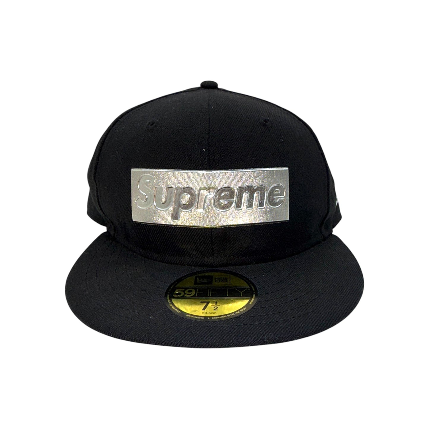 【SUPREME】シュプリーム 16SS Metallic Box Logo New Era Cap