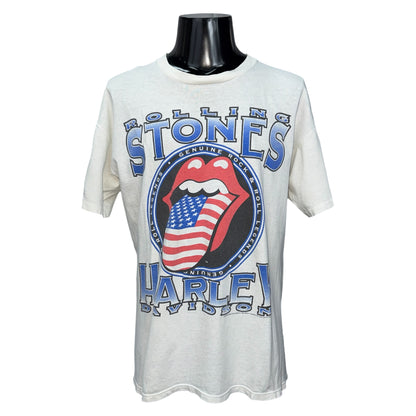 【THE ROLLING STONES】ローリング・ストーンズ "HARLEY-DAVIDSON" 90's Vintage Tシャツ