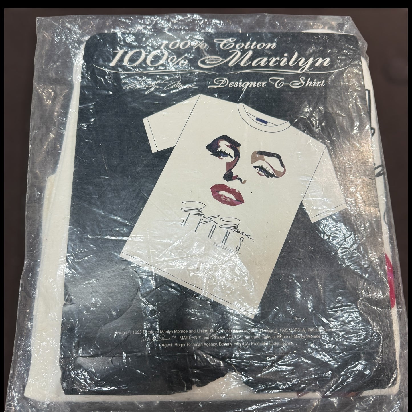 【MARILYN MONROE】マリリン・モンロー "ABSTRACT FACE" 90's Vintage Tシャツ