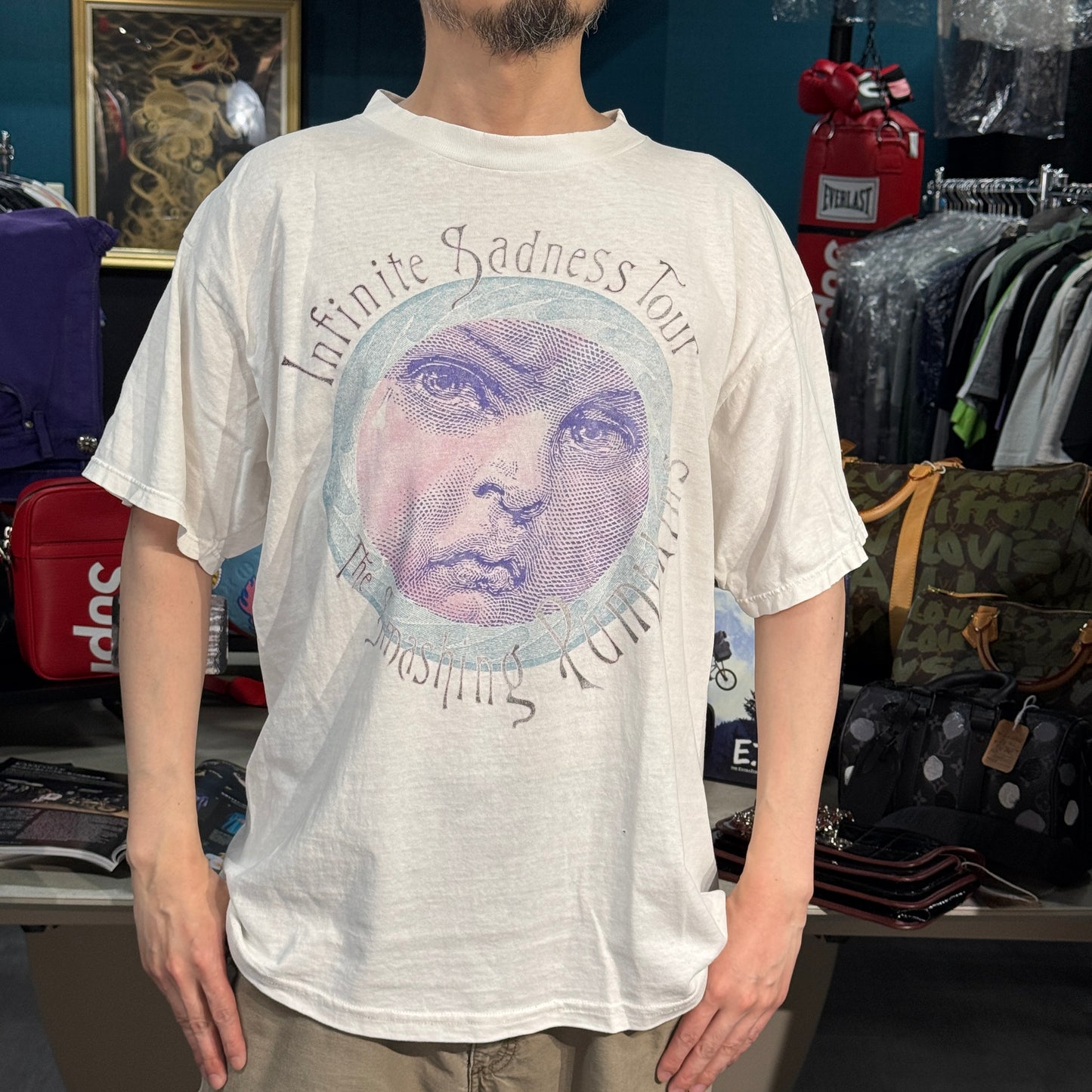 【SMASHING PUMPKINS】スマッシングパンプキンズ "INFINITE SADNESS TOUR" 90's Vintage Tシャツ