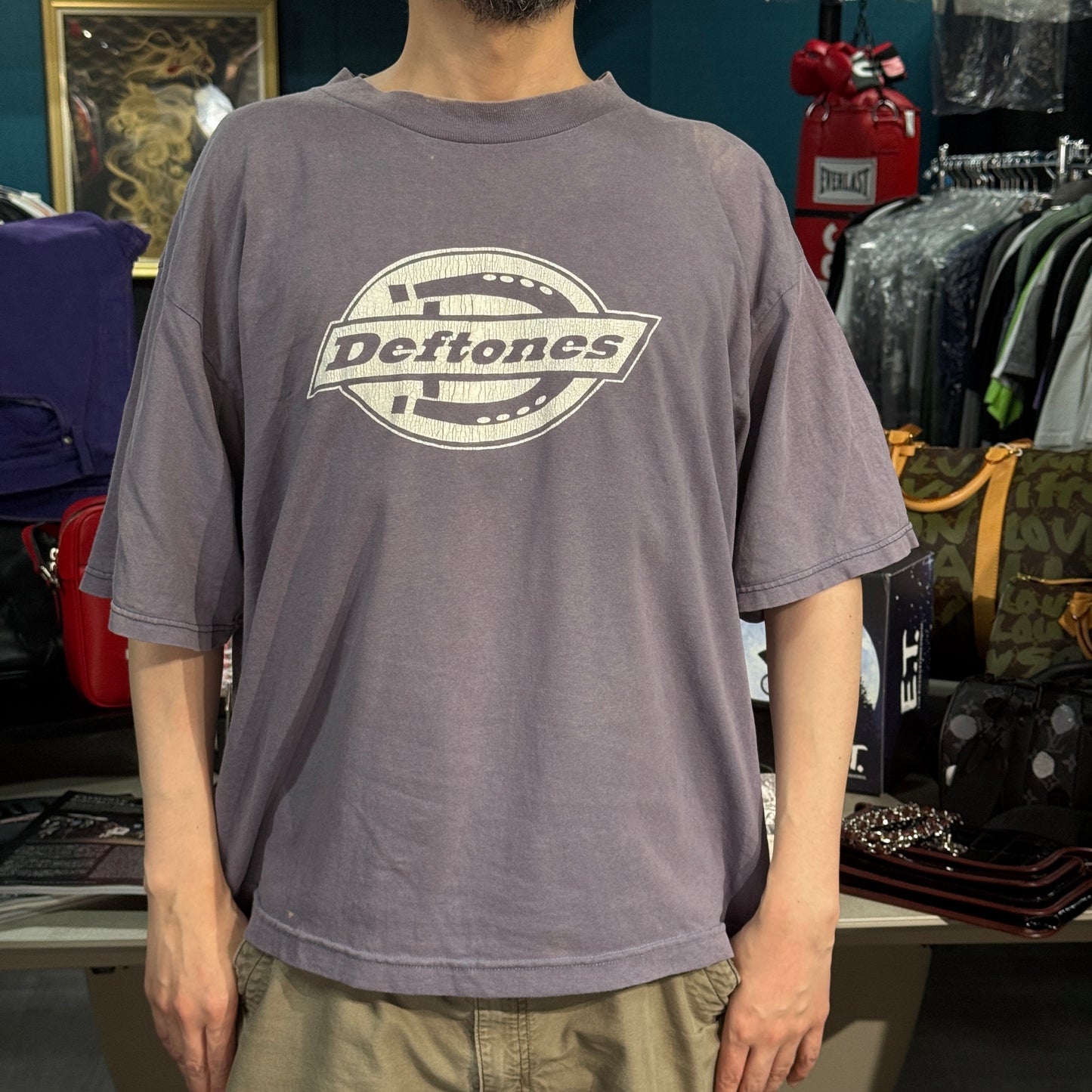 【DEFTONES】デフトーンズ "LOGO & PHOTO" 90's Vintage Tシャツ