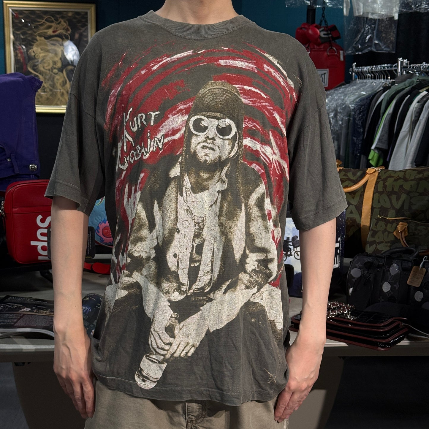 【NIRVANA】ニルヴァーナ カート・コバーン（Kurt） "Suicide Note" 90's Vintage Tシャツ