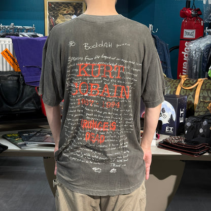 【NIRVANA】ニルヴァーナ カート・コバーン（Kurt） "Suicide Note" 90's Vintage Tシャツ