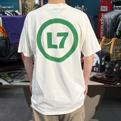 【L7】エルセヴン90s Circle LogoヴィンテージTシャツ