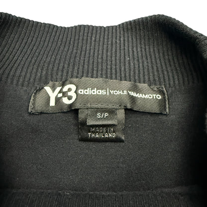 【Y-3】ワイスリー "STACKED LOGO LAYERED MOCK NECK" Tシャツ