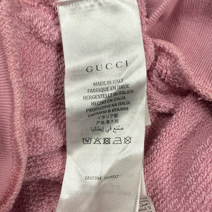 【GUCCI】グッチ "TENNIS EMBROIDERED" スウェット