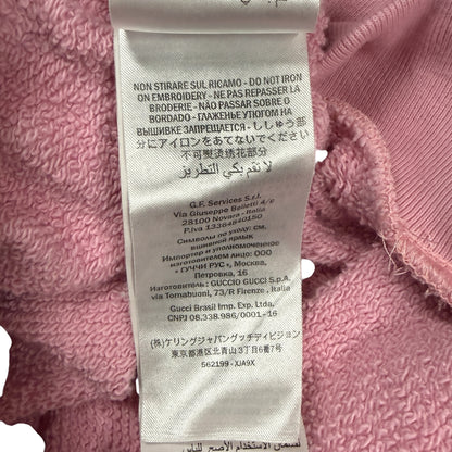 【GUCCI】グッチ "TENNIS EMBROIDERED" スウェット