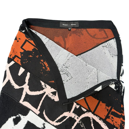 【PROENZA SCHOULER】プロエンザスクーラー "ABSTRACT GRAPHIC KNIT" スカート